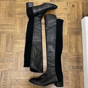 Stuart Weitzman Leather 5050 Boot - 7.5